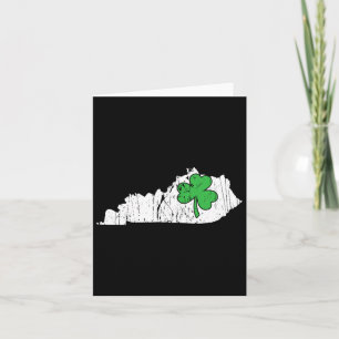 Carte Chemise verte de la Saint-Patrick de l'État du Ken