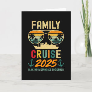 Carte Chemises de croisière en famille 2025 Été Vacances