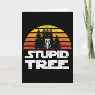 Carte Chemises de Disc Golf pour hommes Stupid Tree Fris