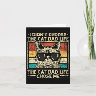 Carte Chemises de papa chat pour hommes drôle de papa ch