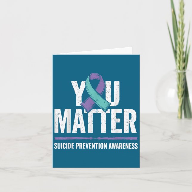 Carte Chemises de prévention des suicides Sensibilisatio (Devant)