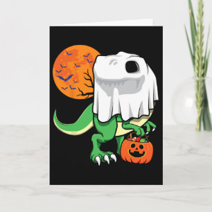 Carte Chemises Halloween pour garçons hommes dinosaure T