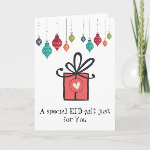 Carte Chèque-cadeau spécial d'Eid