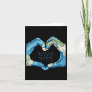 Carte Cher Monde, Nous Étions Désolé Vintages