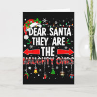 Cher Père Noël, ce sont les vilains Funny Christm