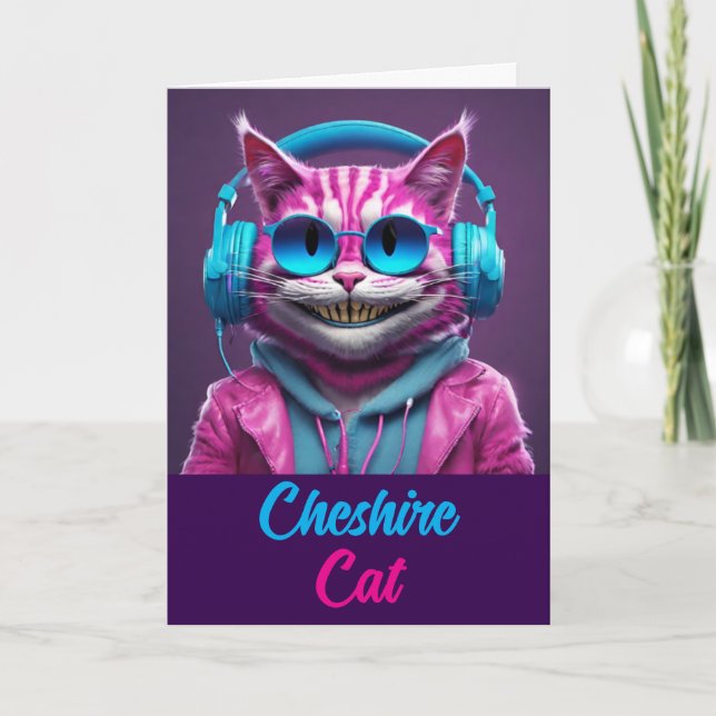Carte Cheshire Cat (Devant)