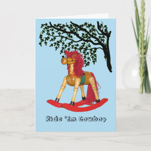 Carte - Cheval à rochers