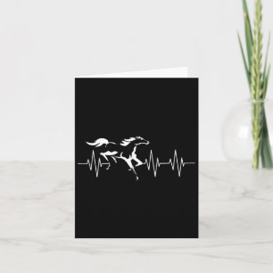 Carte Cheval animal Oreiller Cheval Cheval Cadeau Cheval