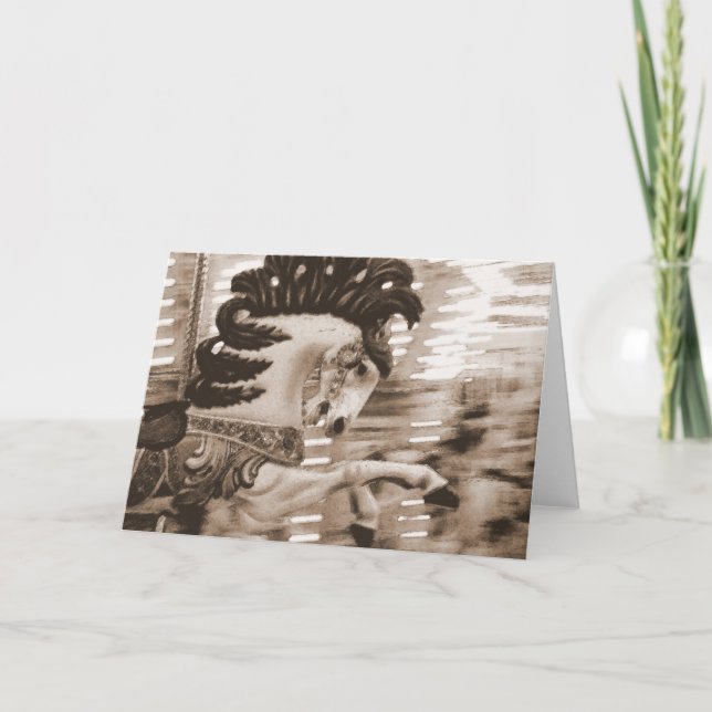 Carte Cheval Blur #8 (Devant)