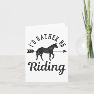 Carte Cheval équitation Drôle Citation Cheval Lover Hors