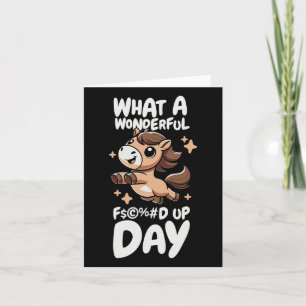 Carte Cheval Équitation - Rider Forcé Journée