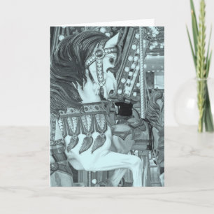 Carte Cheval Joyeux À Tinté