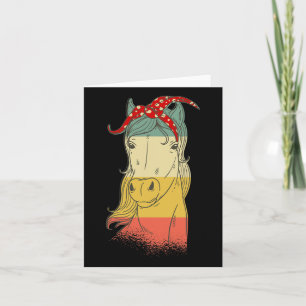 Carte Cheval Lover Cheval Vintage Ndana Horseck Équitati