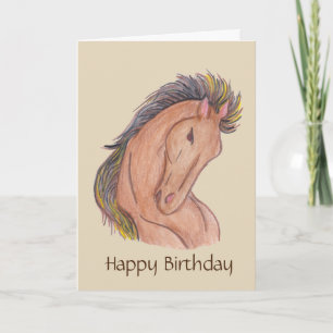 Carte Cheval Mustang