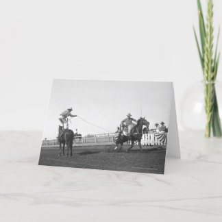 Carte Cheval Roping