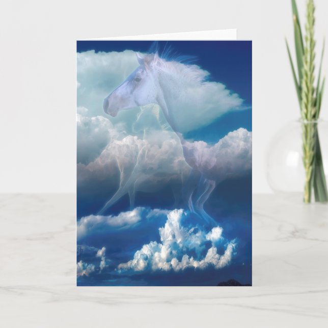 Carte Cheval Spirit SKY RIDERS (Devant)