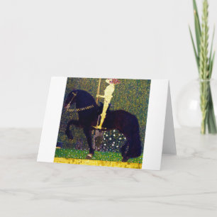 Carte Chevalier d'or, Gustav Klimt