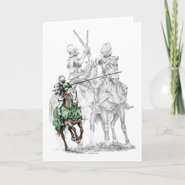 Carte Chevaliers de la Renaissance médiévale (Devant)