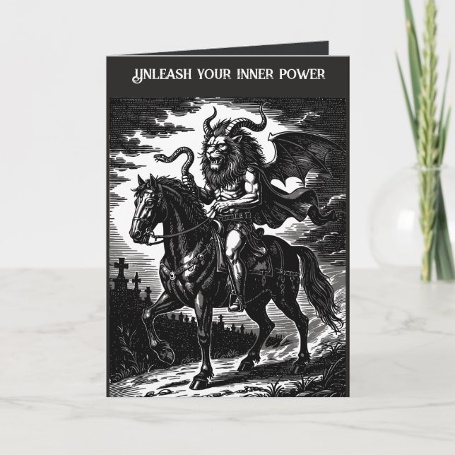 Carte Chevauchée du Roi infernal (Devant)