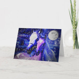 Carte Chevaux et nuit