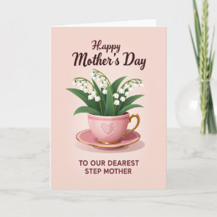Carte Chevron Teacup Delight