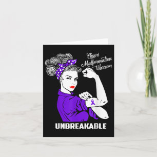 Carte Chiari Malformation Guerrier Incassable Chemise Aw