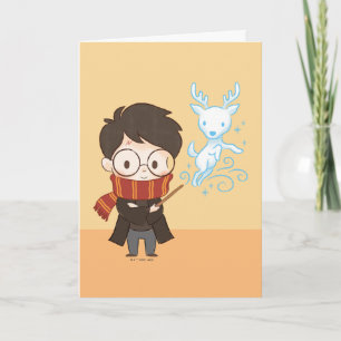 Carte Chibi HARRY POTTER™ Patronus