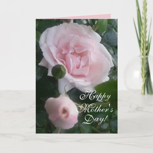 CARTE CHIC MÈRE'S DAY CARD_ NEW DAWN ROSES (Devant)