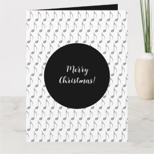Carte Chic Motif Chiens De Chasse Notes De Musique Joyeu