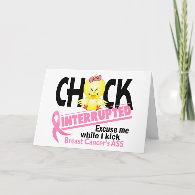 Carte Chick Interrompu 2 Cancer du sein (Devant)