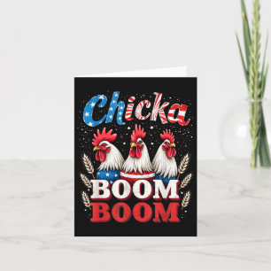 Carte Chicka Boom Boom Funny Patriotic Picken 4e De Ju