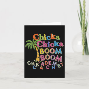 Carte Chicka Boom Boom Je suis heureux de vous voir 1er 
