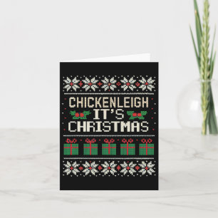 Carte Chickenleigh C'est Noël drôle Noël Noël 8