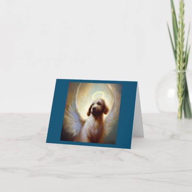 Carte Chien Angel (Devant)
