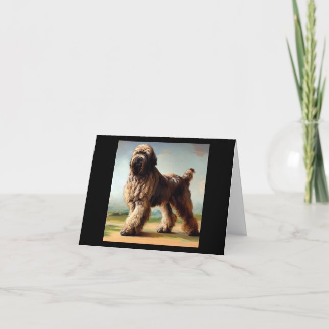 Carte Chien berger Bergamasco (Devant)