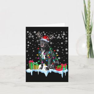 Carte Chien Cane Corso Pantalon de Pyjama de Noël Chapea