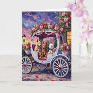 Carte Chien cane corso Saint-Valentin