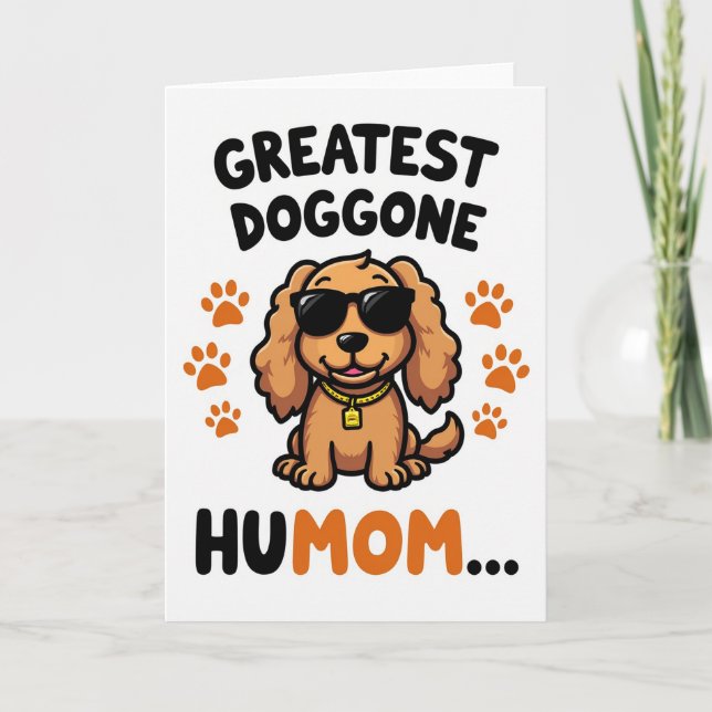 Carte Chien Canine Caramel Cool (Devant)