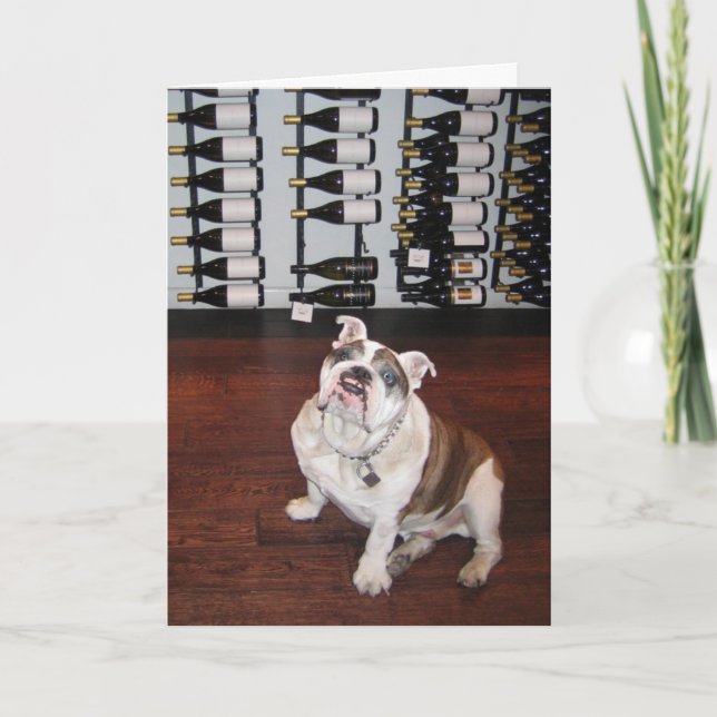 Carte Chien chanceux (Devant)