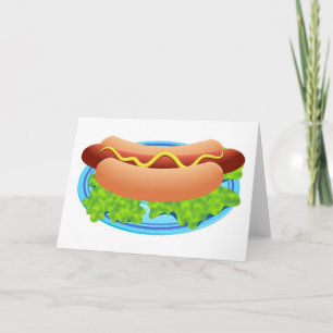 Carte Chien chaud