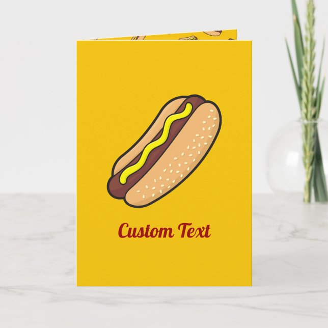 Carte Chien chaud (Devant)