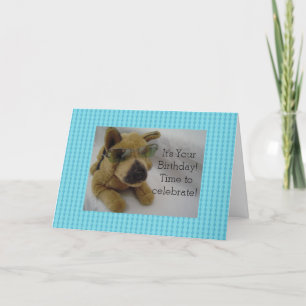 Carte Chien cool, c'est ton anniversaire !