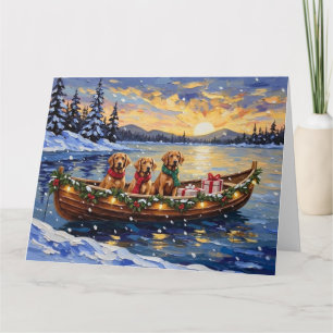 Carte Chien de chasse de la baie de Chesapeake Noël Bate