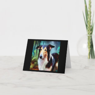 Carte Chien de Collie lisse