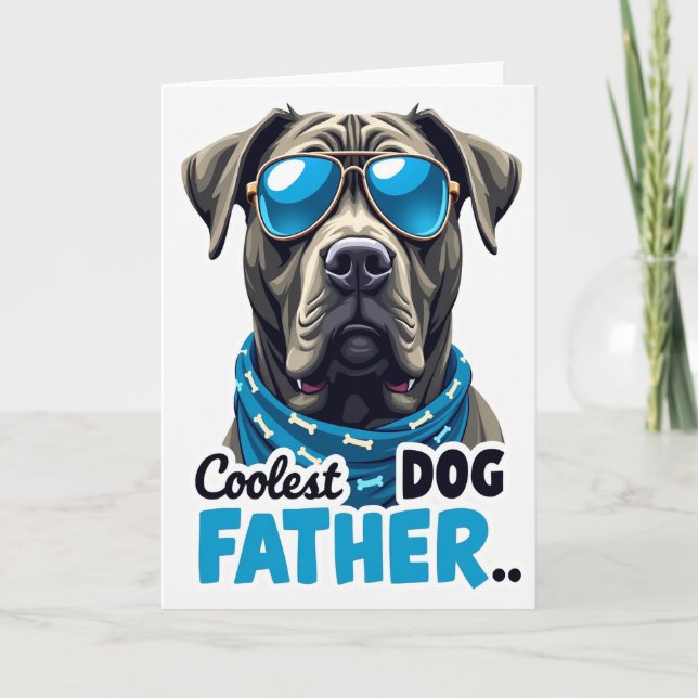 Carte Chien de Garde Graphique (Devant)