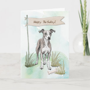 Carte Chien De L'Hippet Se Reproduisent À L'Extérieur So