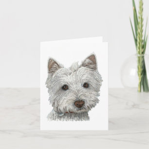 Carte Chien de Westie