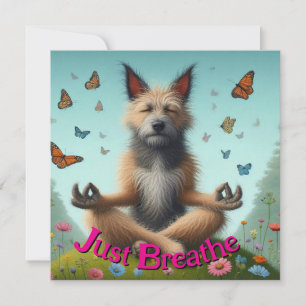 Carte Chien devenu calme