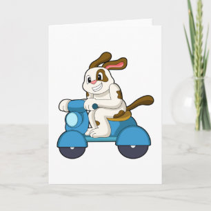 Carte Chien en motard avec scooter.PNG