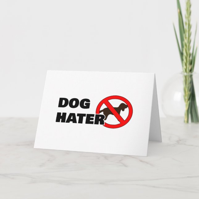 Carte Chien Hater (Devant)